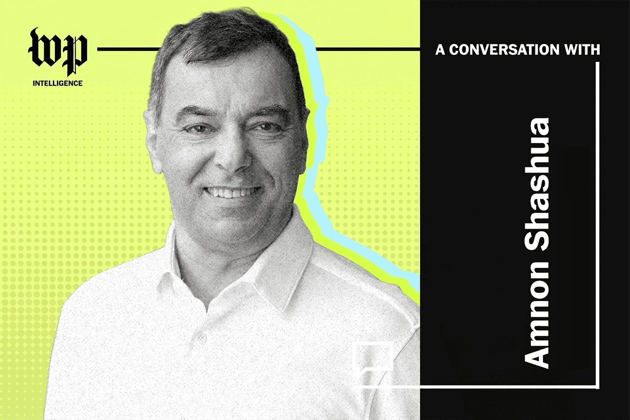 WP Intelligence conversation artwork featuring Amnon Shashua